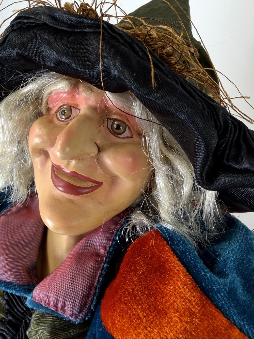 Vintage 20” Halloween Witch Figure Large Fall Decor Doll - Picture 2 of 14